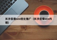 長(zhǎng)沙百度seo優(yōu)化推廣（長(zhǎng)沙百度seo代理）